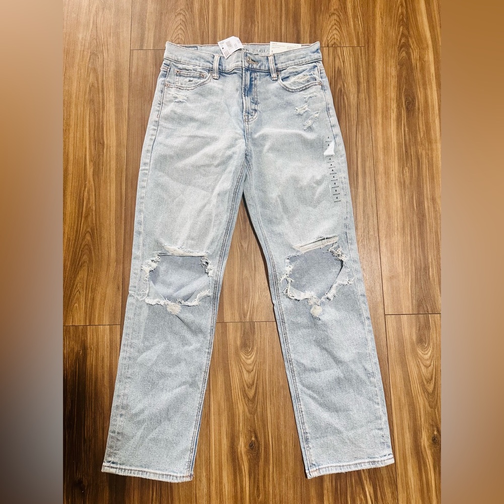 American Eagle Jeans size 4 regular super hi rise straight